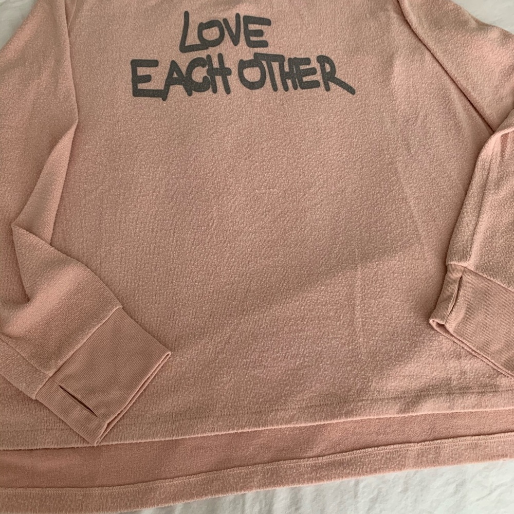 Peace Love World long sleeve  tee.